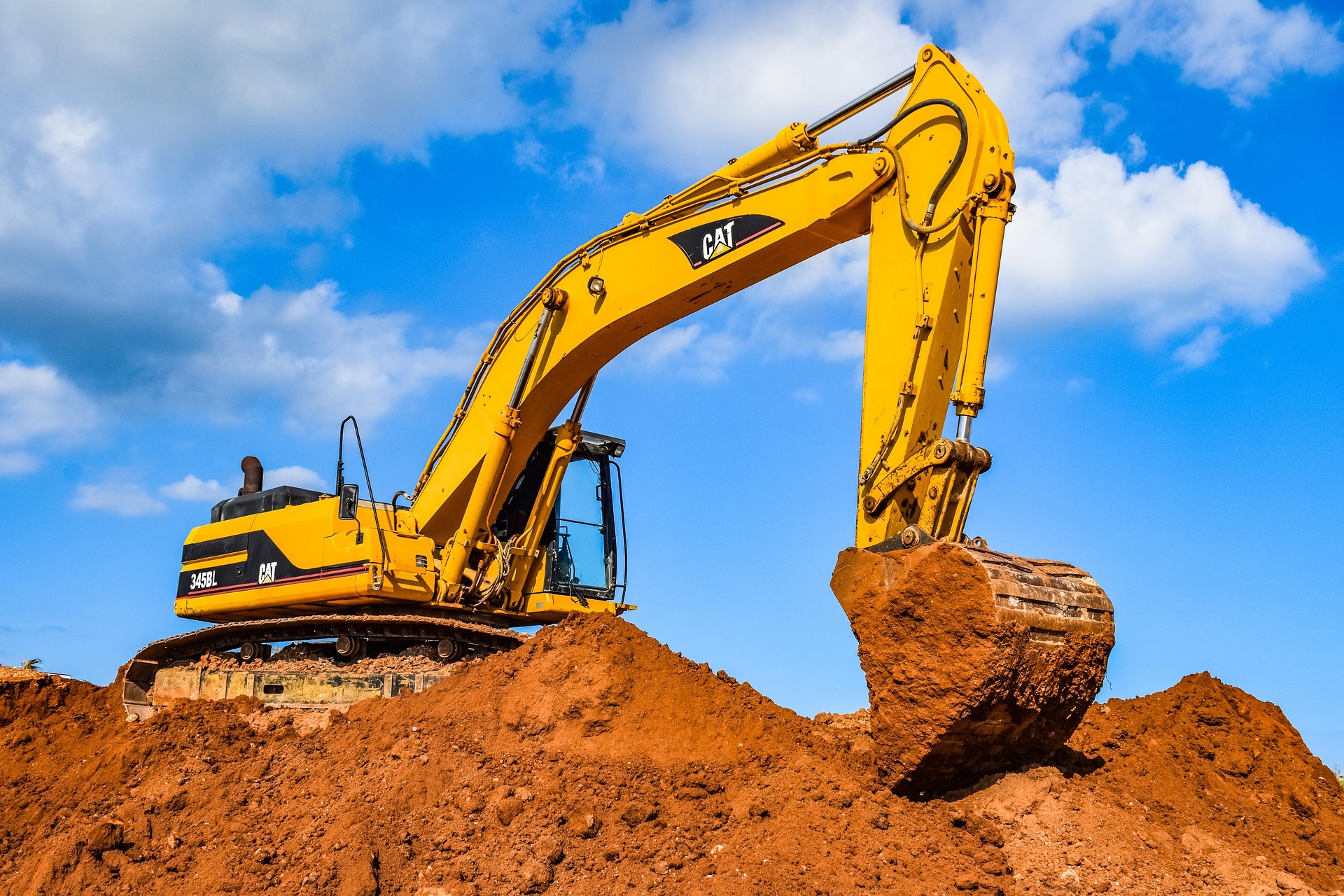 GPS-guided excavation equipment